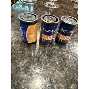 Photo Works 400 36 Exp Sealed Canister Three Rolls